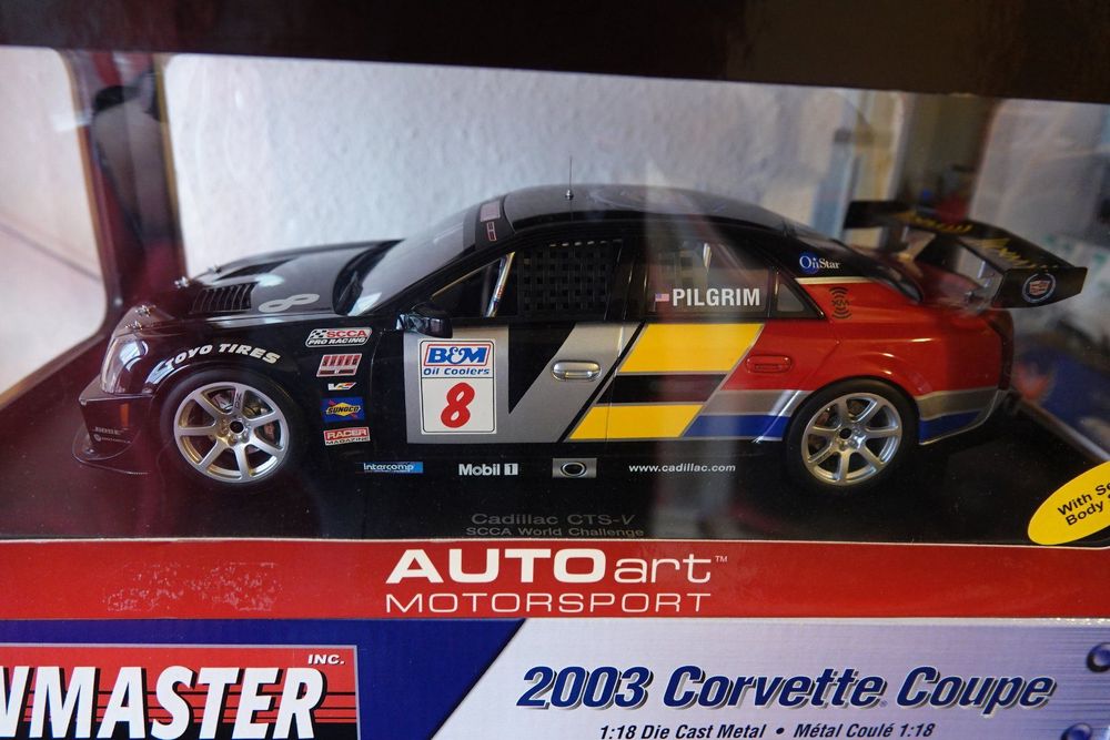 Maquette Cadillac CTS-V 1/18 Autoart - Édition Limitée - Occasion En Boîte