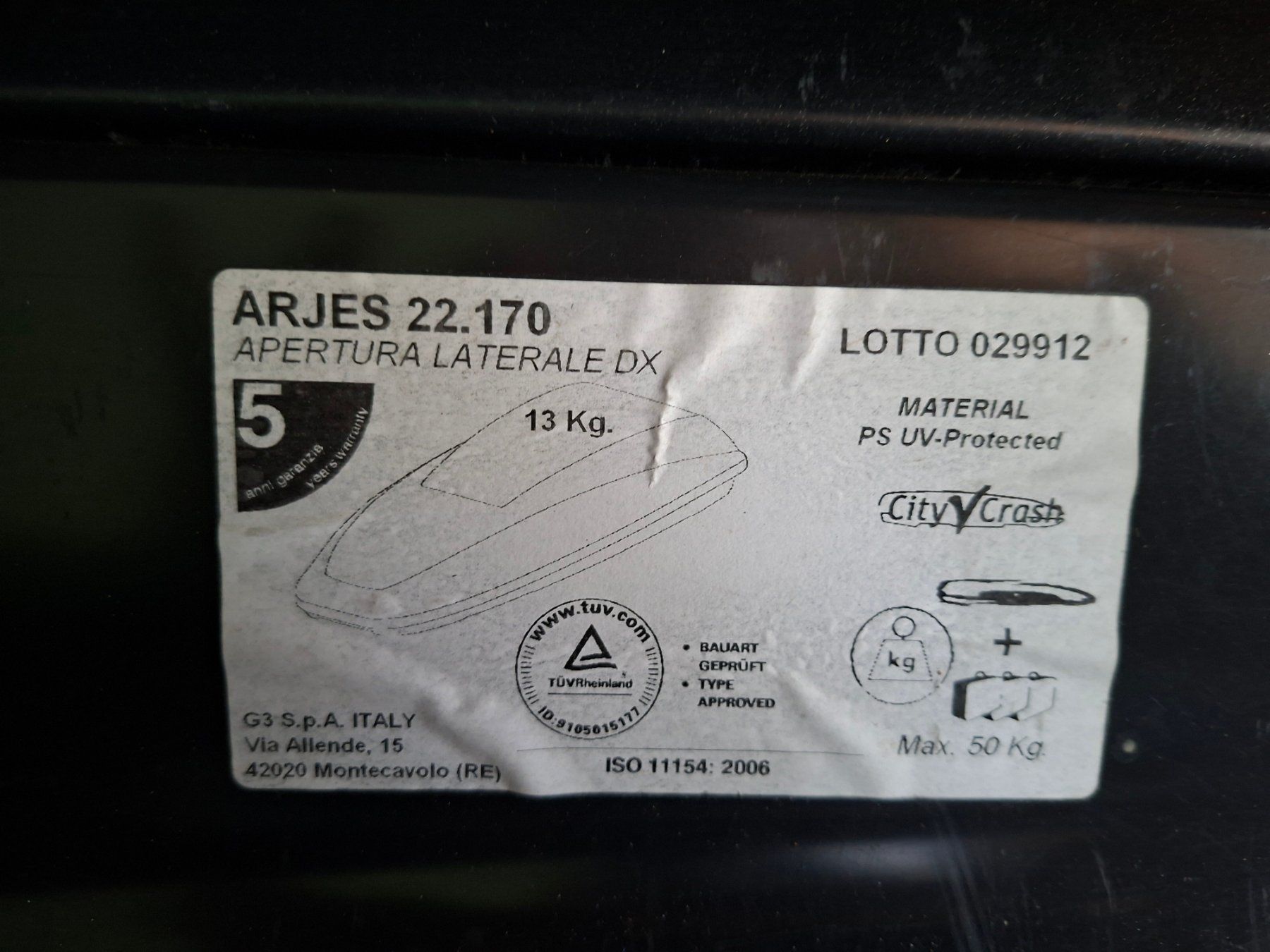 Dachboxen: Dachbox Aries G3 – Gebraucht aus Bern von Akatinka 6