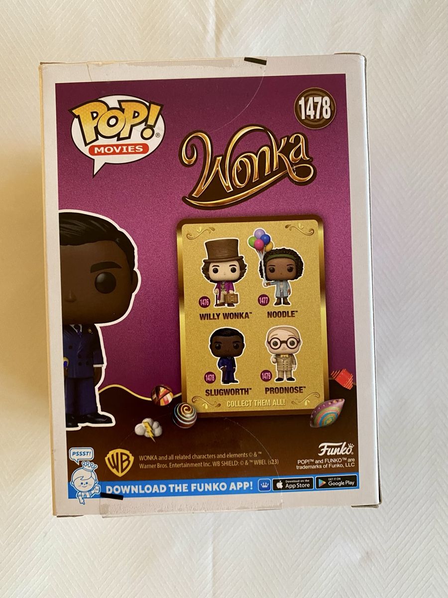 Funko Statuette: Funko Pop Wonka Slugworth 1478 – Nuovo e nell'imballaggio originale da Oberembrach venduto da theZaz 2