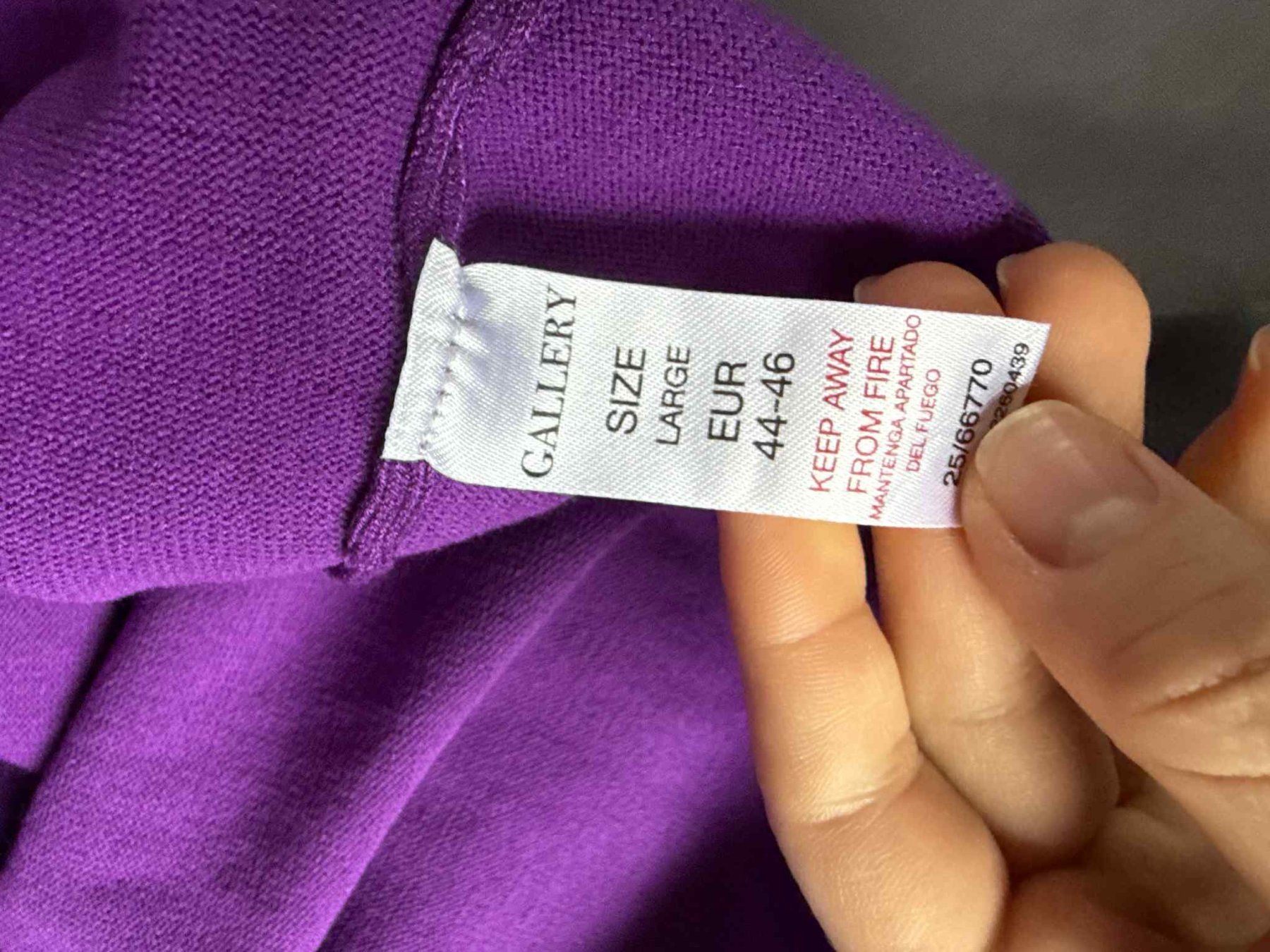 Maglioni & Felpe: Lila Damen Pullover, Grösse L – Usato da Riehen venduto da edu_92w7 8