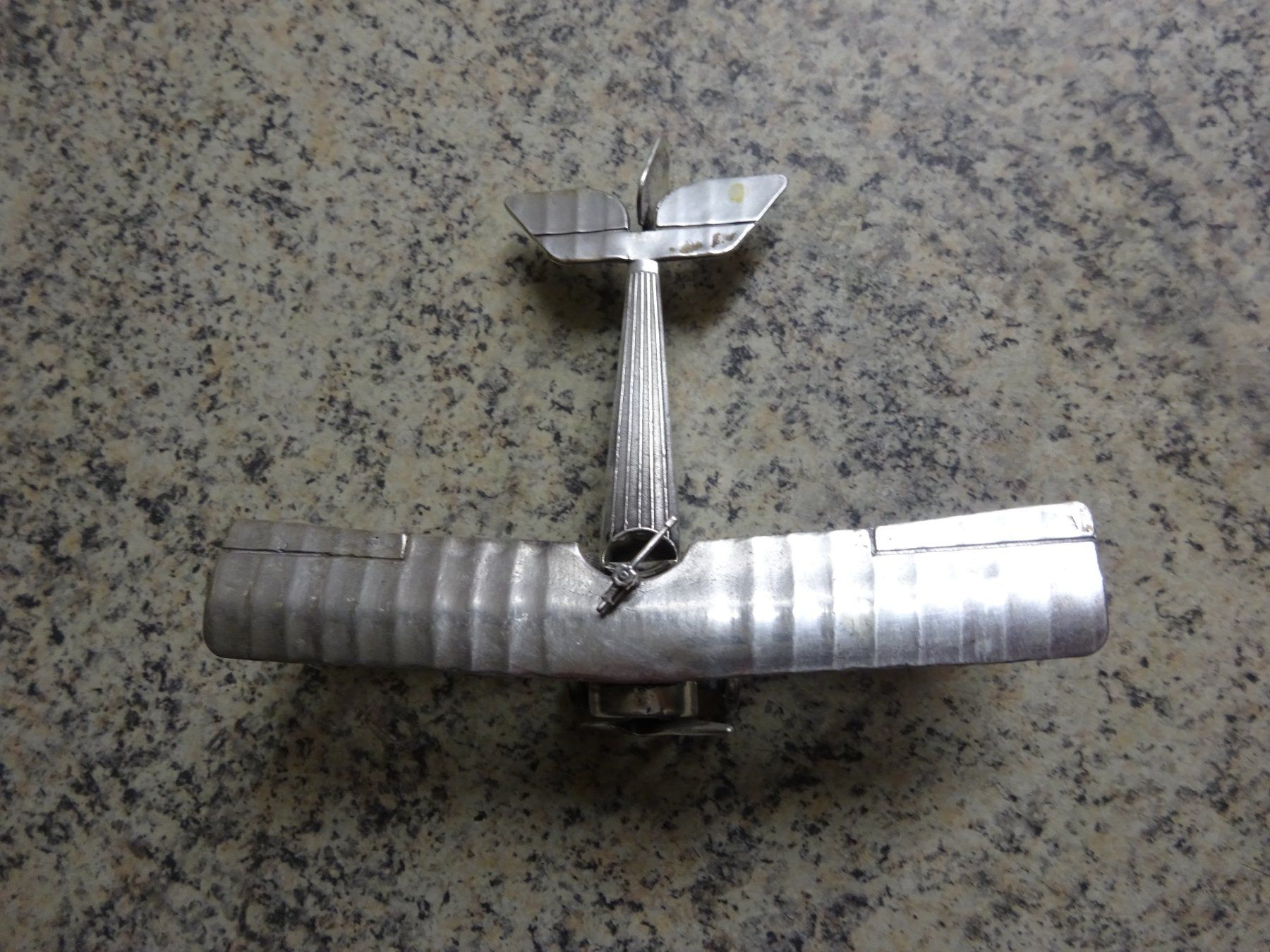Kit di modellismo & Modellini statici: Doppeldecker Flugzeug / 800-Silber – Usato da Esslingen venduto da eintagammeer 6