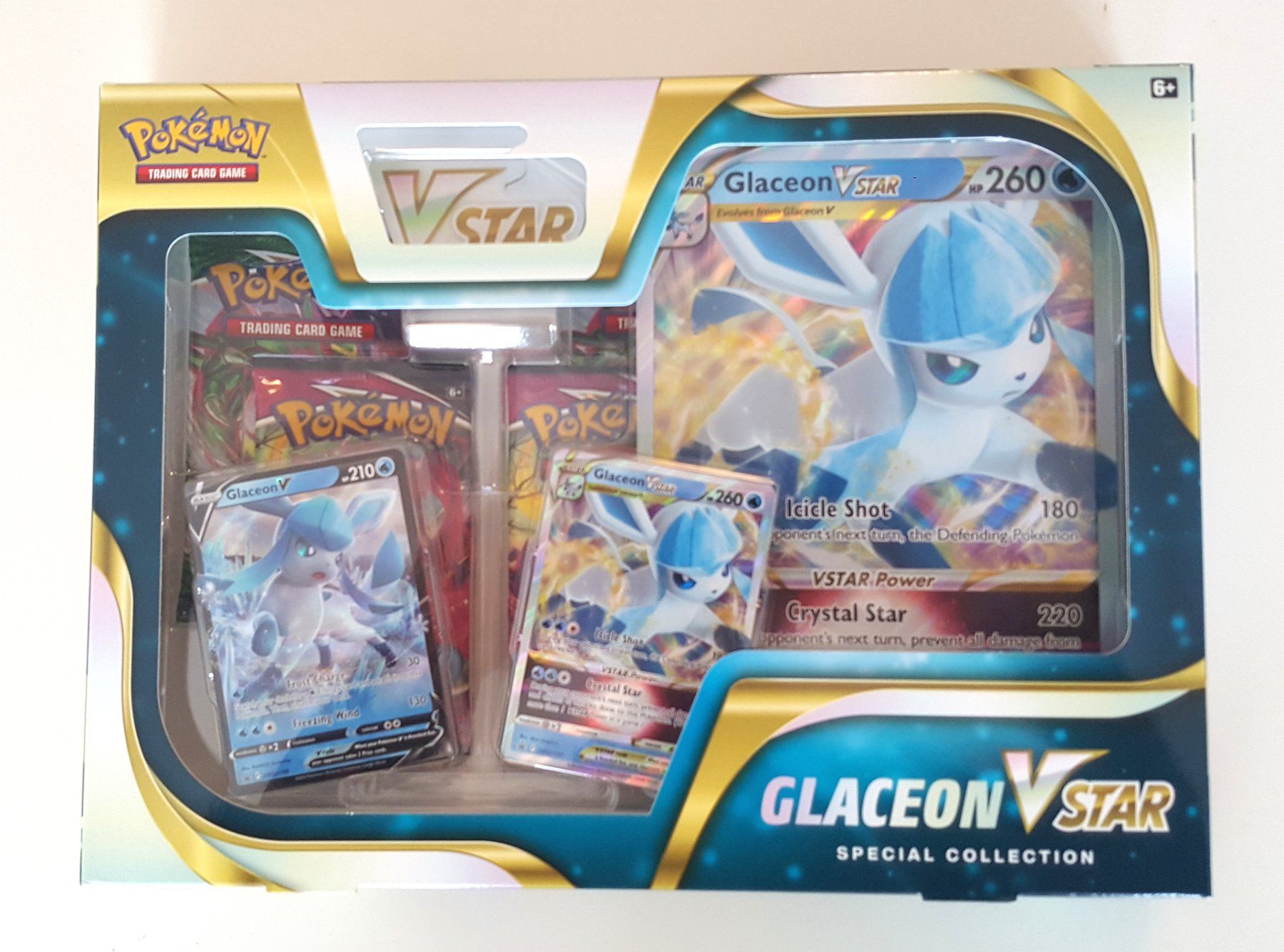 Pokémon Sammelbilder & Trading cards: Pokémon Glaceon V Star Special Collection UK VERSION EN – Neu und originalverpackt aus Biel/Bienne von