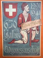 Ansichtskarte 650 Jahre Eidgenossenschaft 1221-1941