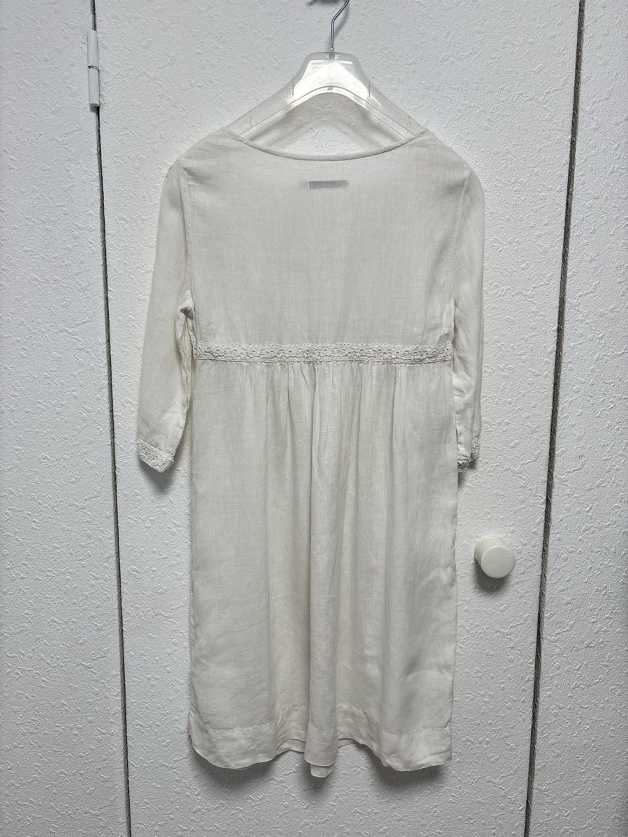 Kleider: Natural wave Kleid Leinen weiss Gr. M – Gebraucht aus Bottmingen von ana_5hrv 3