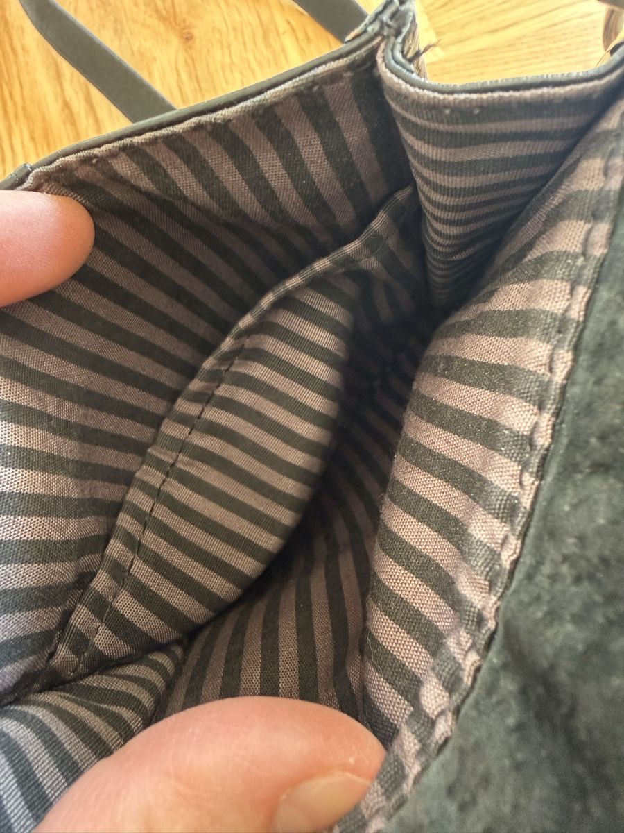 Borse: Vintage Tasche schwarz  – Usato da St. Gallen venduto da calendula123 9