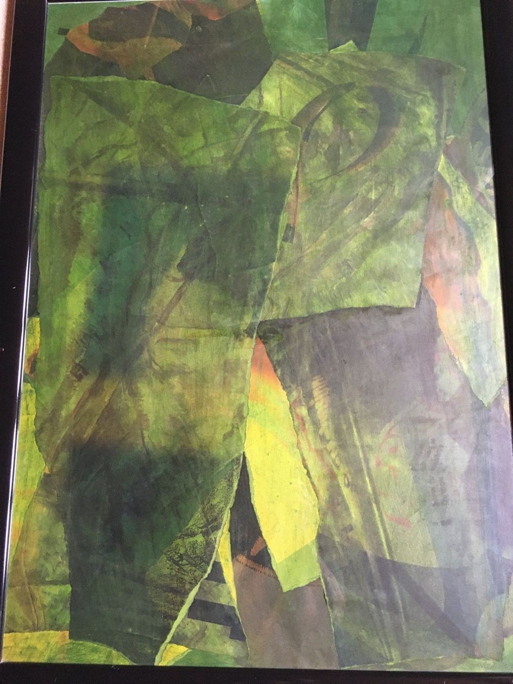 Dipinti: grosses Bild, Waldlichtung, Angelina dalla Monta – Usato da Männedorf venduto da Amleto3 3