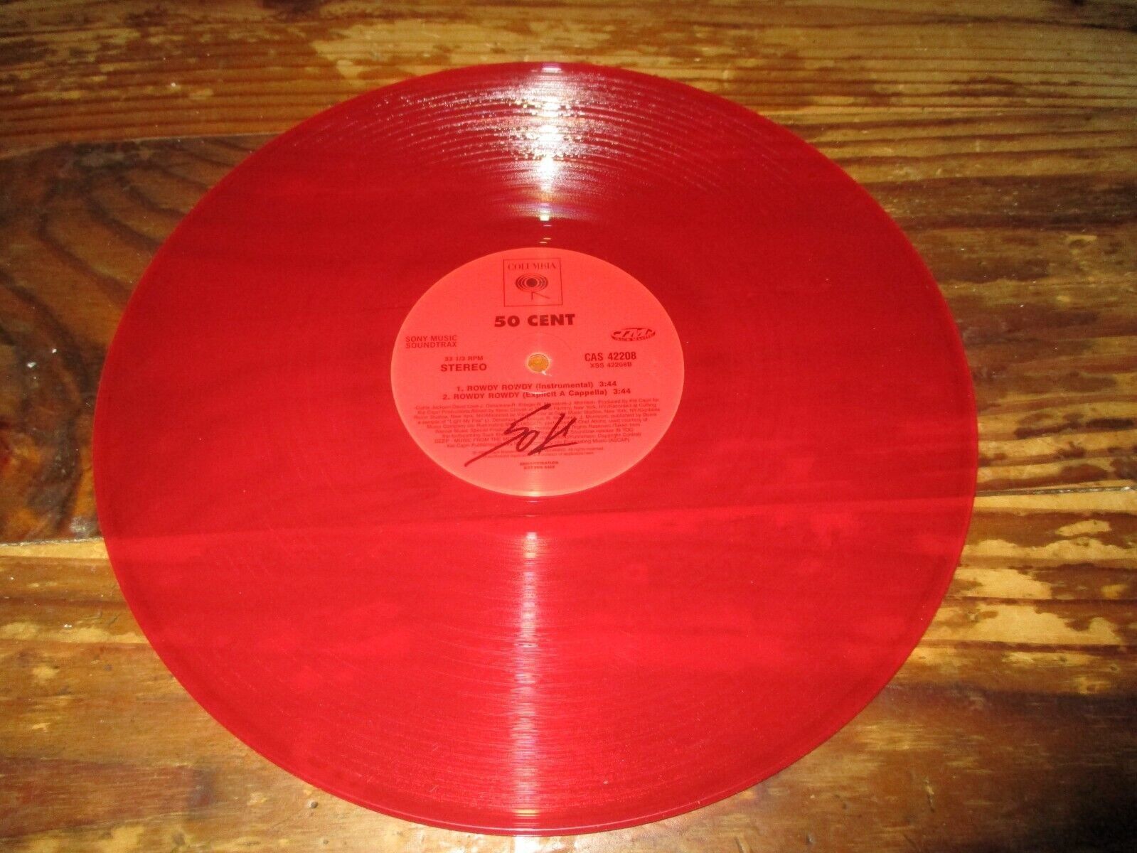Autogramme: Vinyl LP 50 Cent signé, autographe + Photo – Gebraucht aus St-Sulpice VD von GT3RS 1