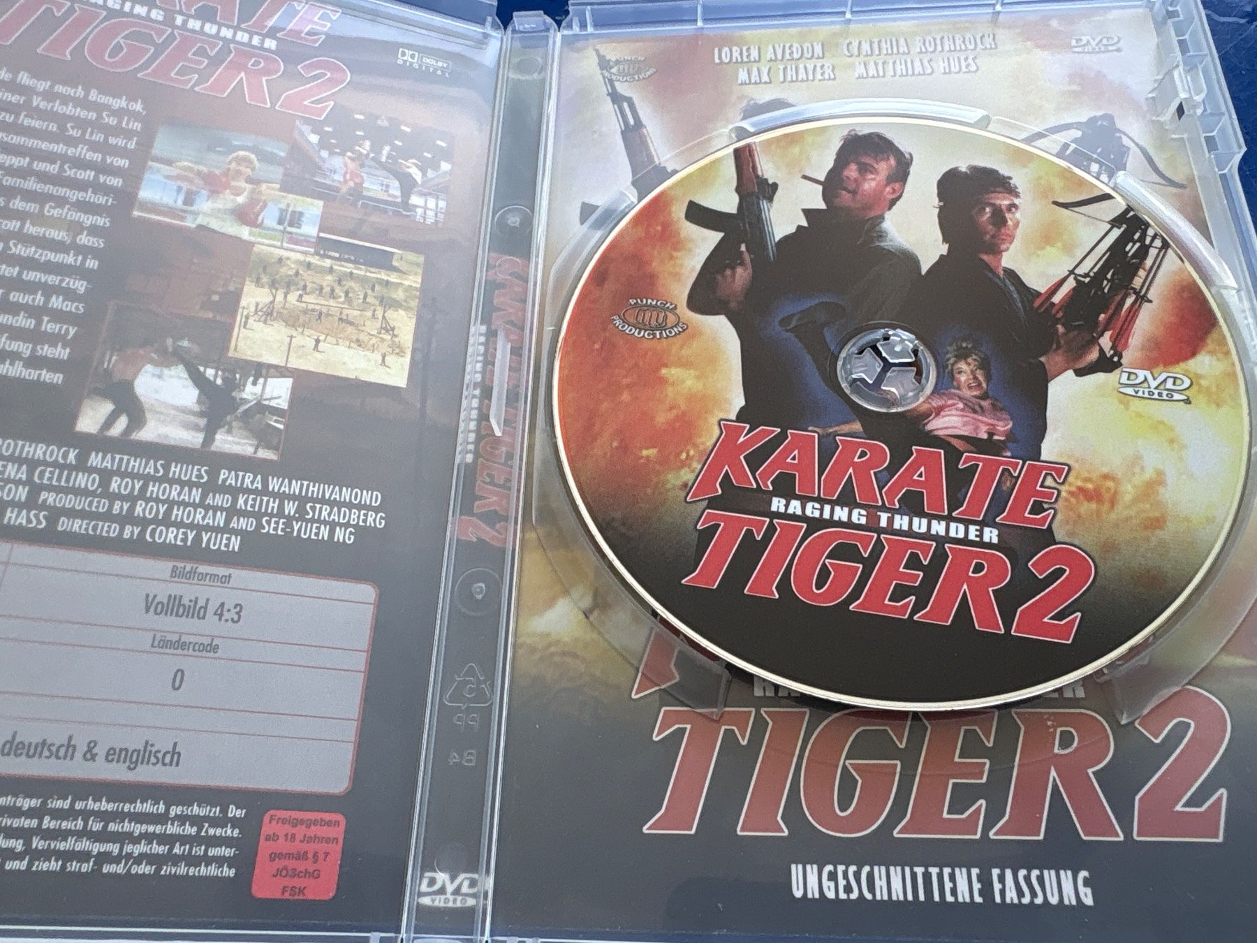 Tutti i DVDs: Karate Tiger 2 - Raging Thunder. ***Twint*** – Usato da Spreitenbach venduto da SwissTradeMan 2