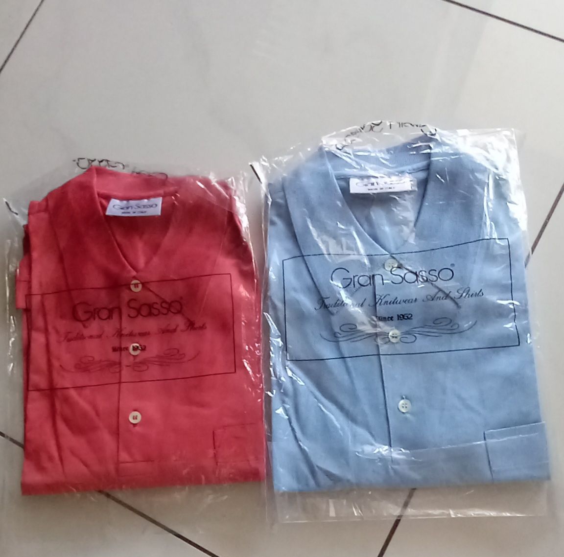 Polos: 2 Polo XL  GRAN SASSO – Neuf avec emballage d'origine à La Chaux-de-Fonds par Boutique333