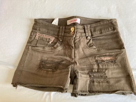 Coole Damen-Short braun, Grösse XS