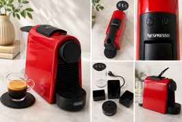 Nespresso Kaffeemaschine Rot – Voll Funktionsfähig | Kompakt