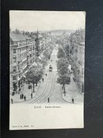 AK   ca. 1900  Zürich  Bahnhofstrasse  (G993)