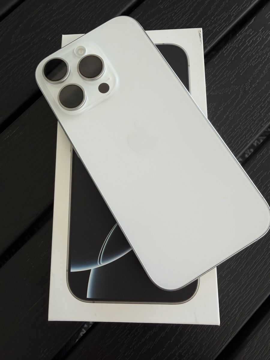 Apple Portables: iPhone 16 Pro 128 GB Weiss – D'occasion à Wauwil par Rokri_94 3
