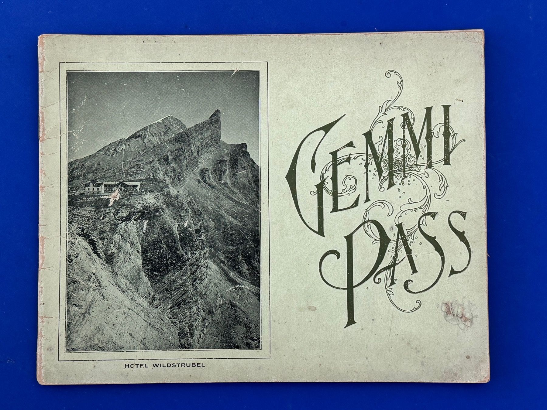 Libri: Gemmi Pass Ansichten ca 1907 – Usato da Adliswil venduto da buch_und_kunst