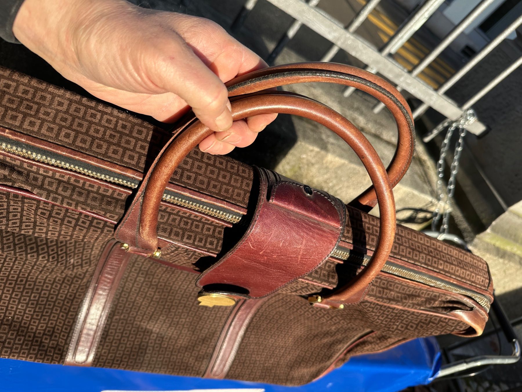 Valigie: Vintage Tasche Koffer Kleiderkoffer – Usato da Zürich venduto da atlantis77 3