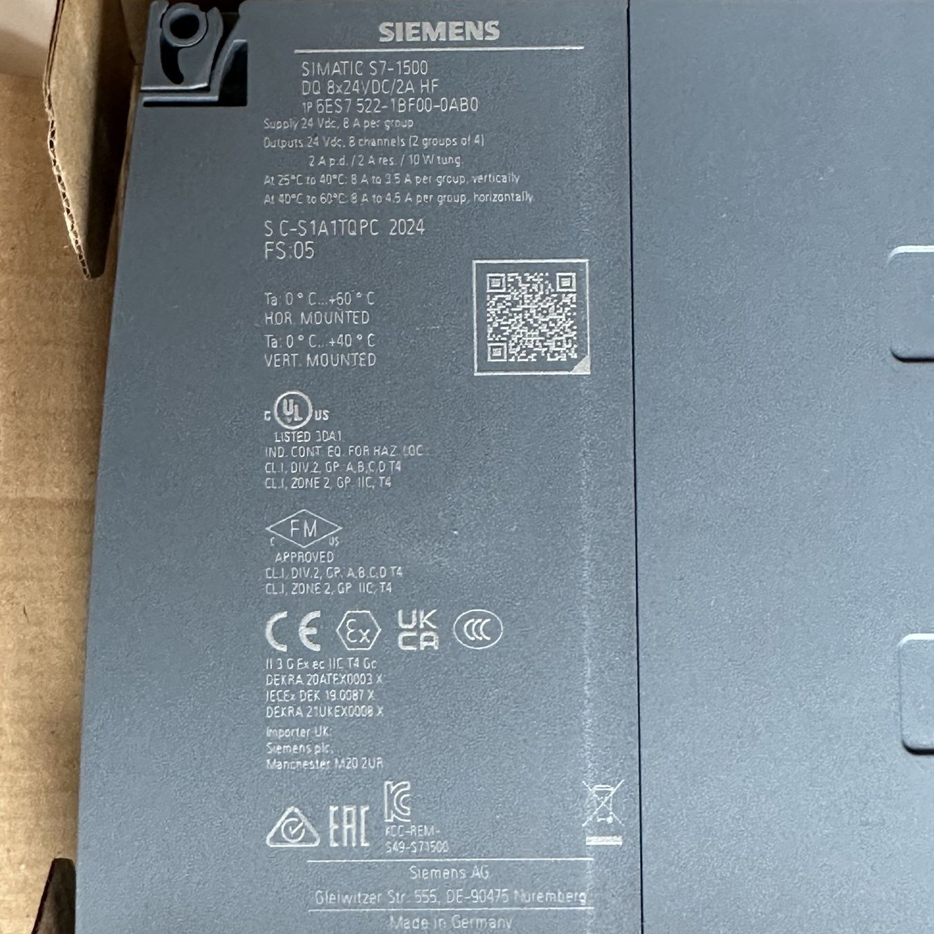 Sistema di controllo: Siemens SIMATIC S7-1500 Automatisierungs-CPU – Nuovo (secondo la descrizione) da luzern venduto da ARNI. 3