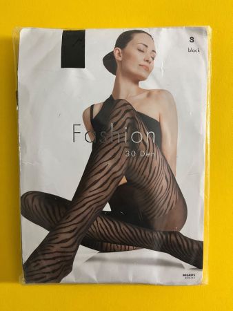 Strumpfhose Fashion, Migros, Grösse S  Tigermuster