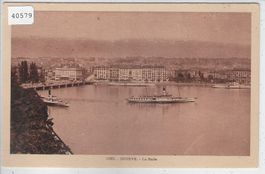 Geneve - La Rade - Salon-bateau Dampfer