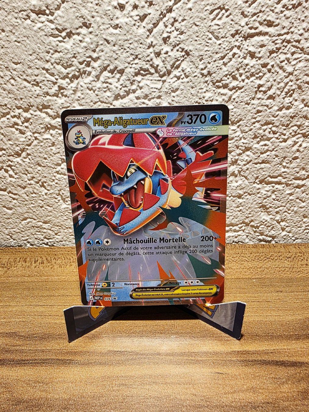Pokémon Carte collezionabili: Méga-Aligatueur EX Méga-Évolution Promo N°036 – Nuovo (secondo la descrizione) da Turin (Salins) venduto da Meeelll01