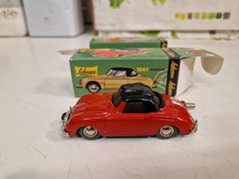 Schuco 1047  Porsche 356 Micro Racer Rot ohne Schlüssel Neu