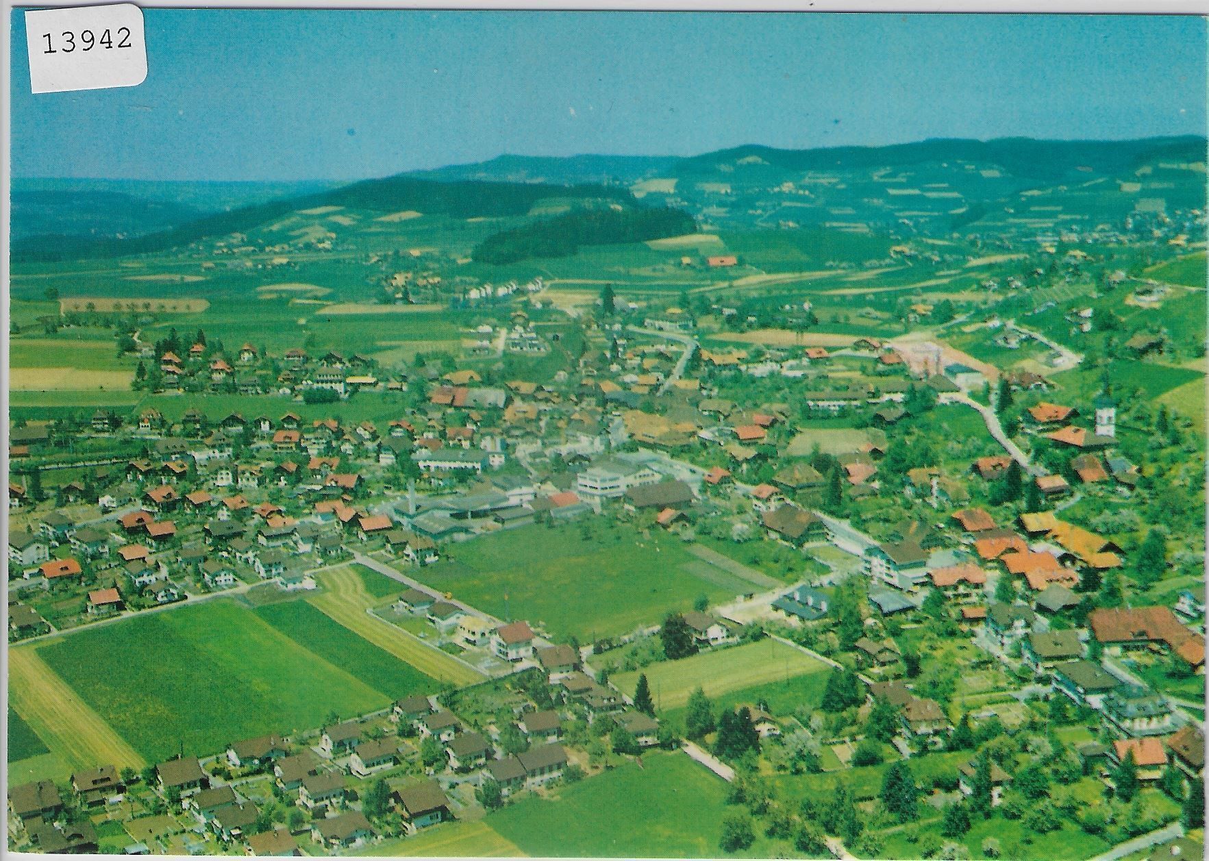 Cartoline postali: Flugaufnahme Grosshöchstetten BE – Antico da Ettingen venduto da Kartenplanet