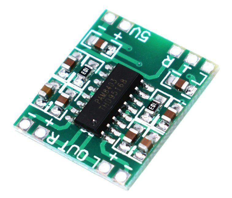 Amplificatori: PAM8403 2x3W Stereo Verstärker – Nuovo e nell'imballaggio originale da Illnau venduto da diy-shop