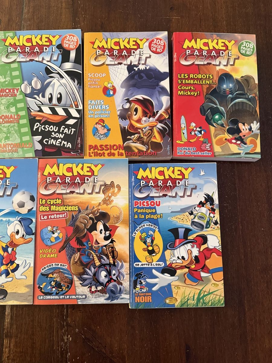 Fumetti: Mickey Parade Géant 9 volumes – Nuovo (secondo la descrizione) da Ascona venduto da GioeleS 2
