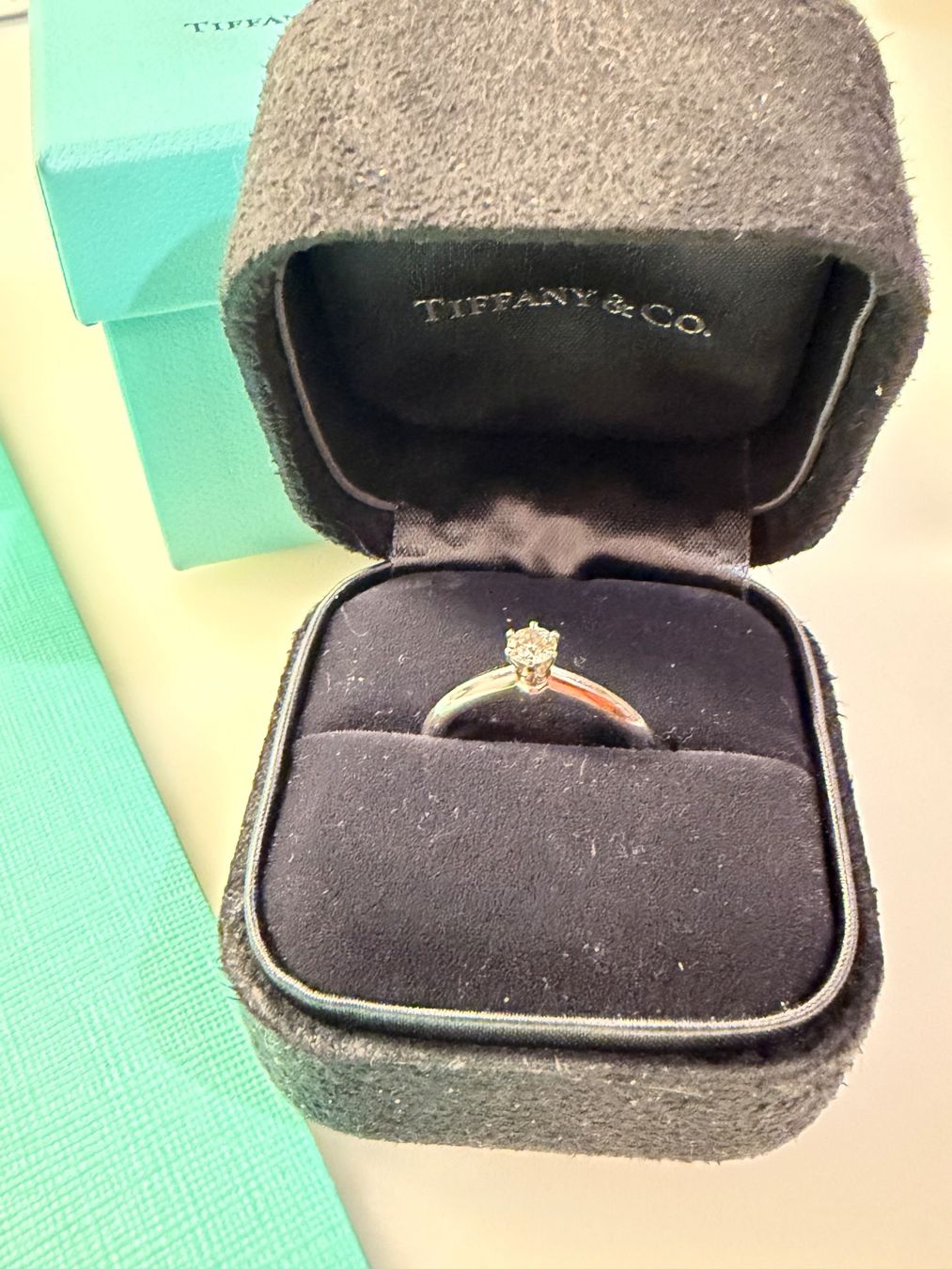 Tiffany & Co. Anelli: Tiffany & Co. Solitär – Nuovo (secondo la descrizione) da Rupperswil venduto da Jolie5 1