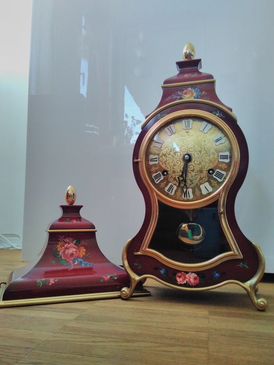 Vintage Pendule Wanduhr Palais Royale Neuenburg Signiert Kaufen Auf