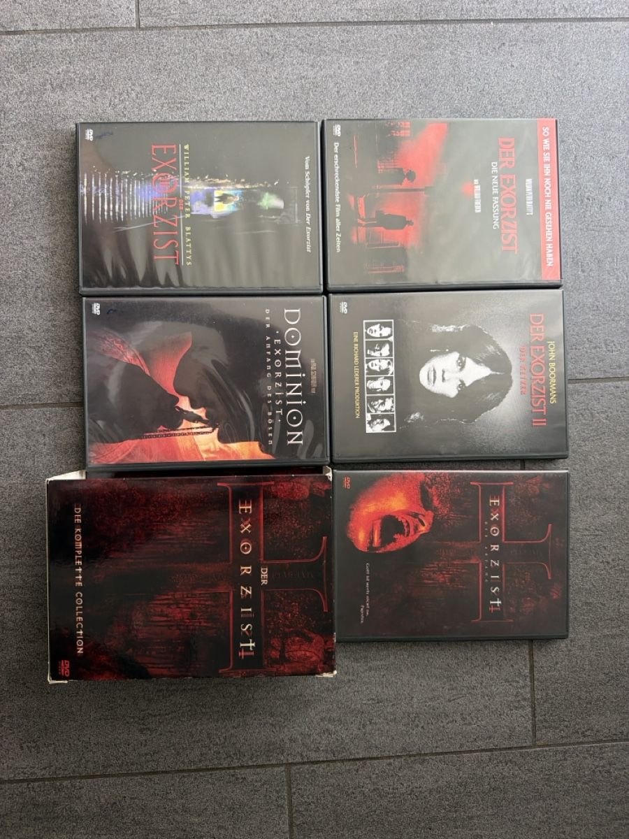 Alle DVDs: Der Exorzist Collection 1-5 DVD – Gebraucht aus Hagendorn von masterchieff