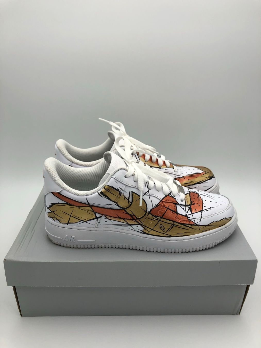 Nike Scarpe da uomo: Nike Air force 1 custom – Nuovo (secondo la descrizione) da Widnau venduto da Streetclothing