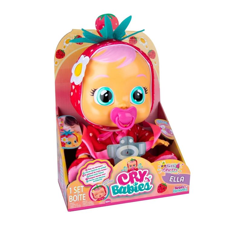 Cry Babies Tiny Cuddles Tutti Frutti Funktionspuppe Ella