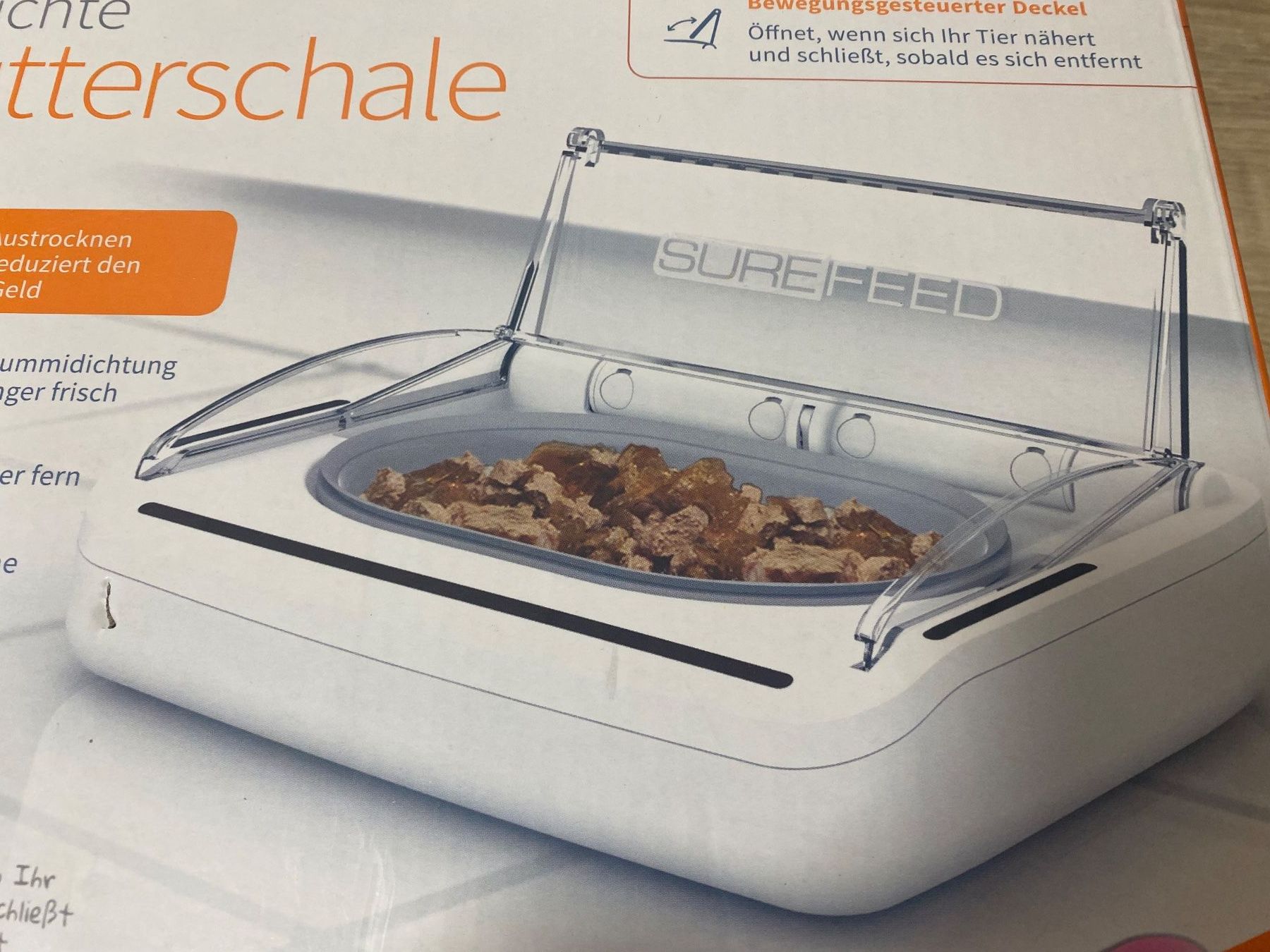Nourriture: Luftdichte Futterschale SURE FEED – Neuf avec emballage d'origine à Bösingen par Trigusik