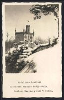 Foto-AK Olten, Schloss Wartburg-Säli im