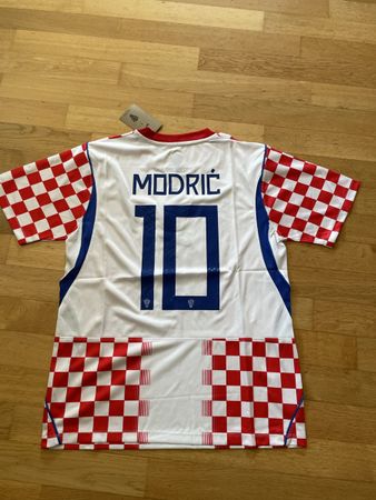 WM Trikot Kroatien Modric Grösse M mit Etik