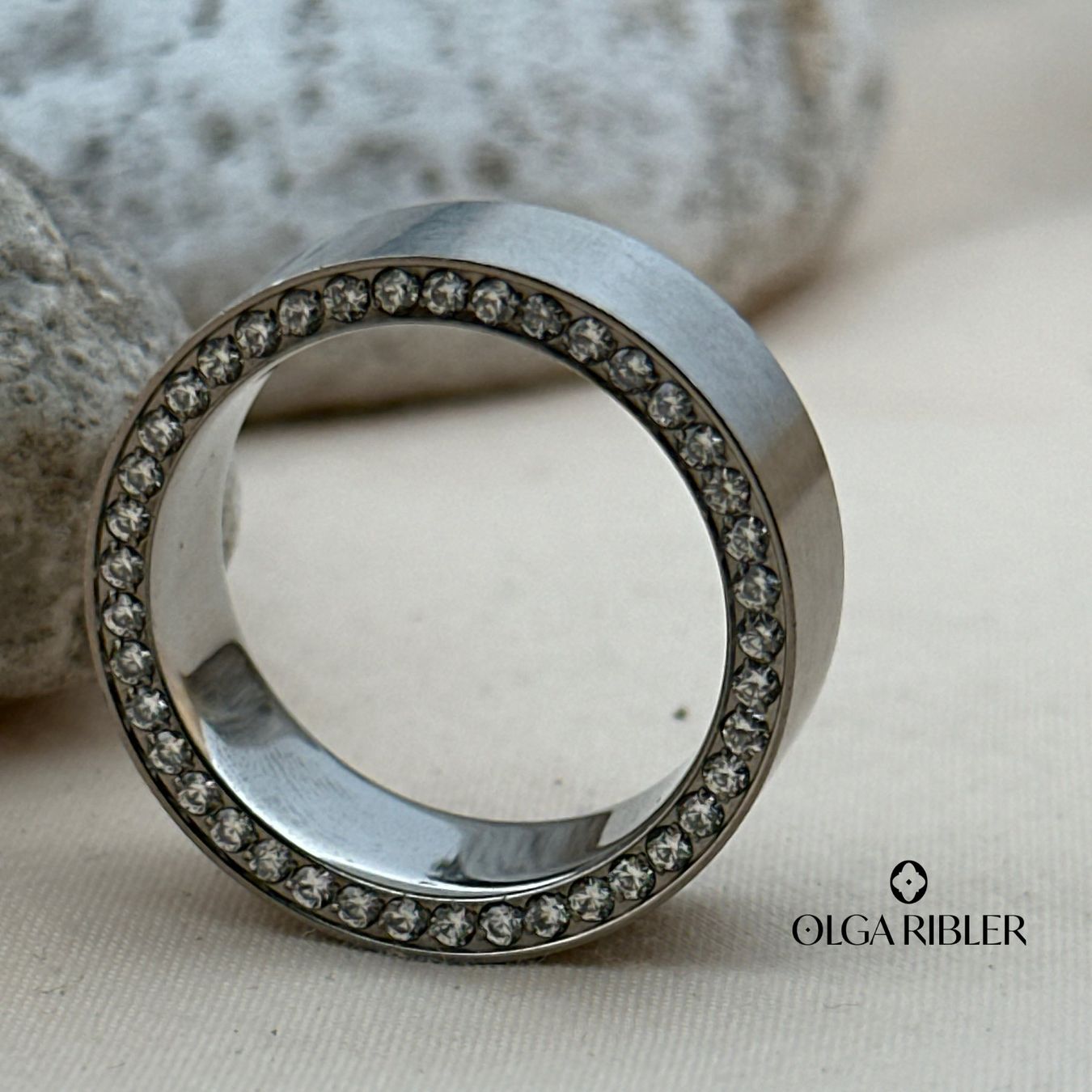 Olga Ribler Ringe: Titan Statement Ring Grösse 60 – Neu (gemäss Beschreibung) aus Luzern von Schmuckoutlet 6