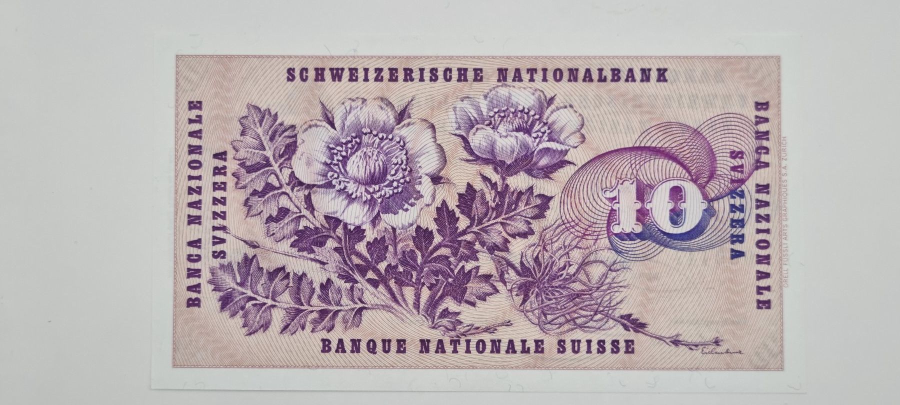 Banknoten: Note 10  FR 1969 ungefaltet – Neu und originalverpackt aus Bure von chap981 1