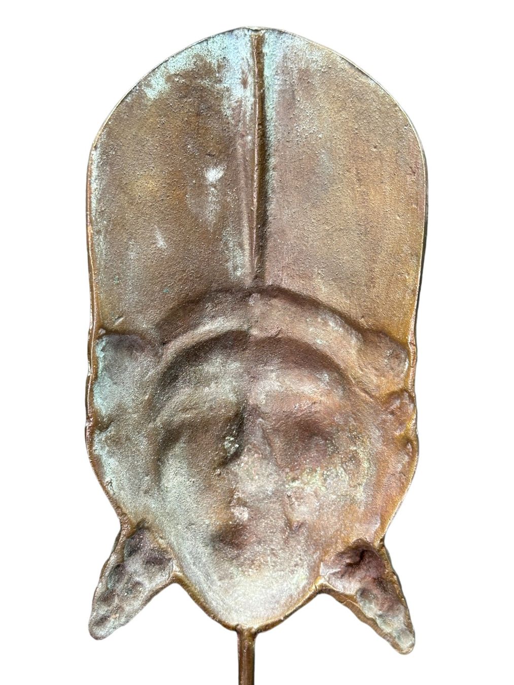 Sculture & Statue: Ensemble de deux anciens masques balinais bronze polychrome – Usato da Morges venduto da vintiques 9