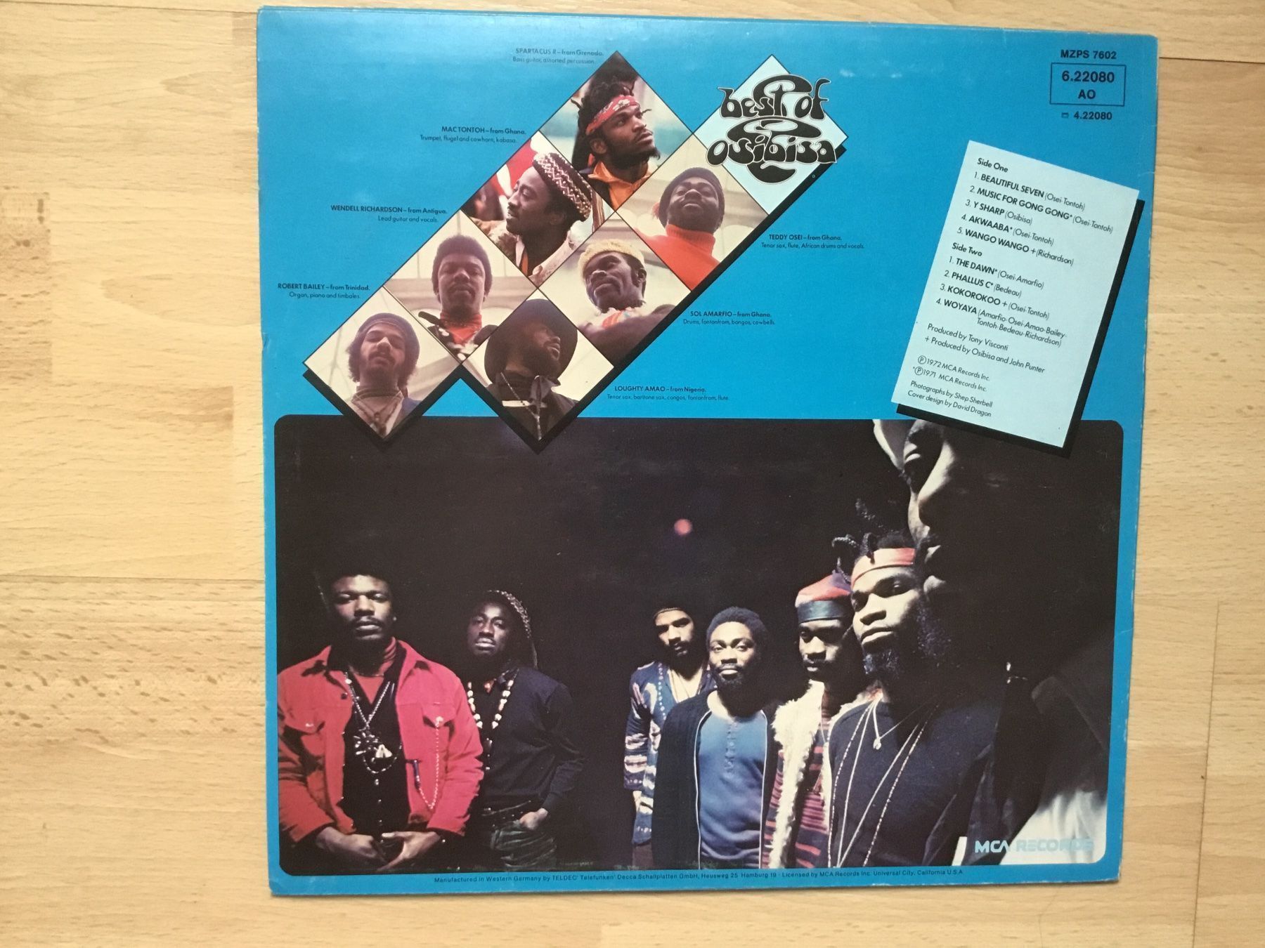 Dischi in vinile: Osibisa / Best of – Usato da Kreuzlingen venduto da Schuggerman 1
