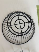 2 Schöne Design Obstschalen,Metall, neuwertig, schwarz