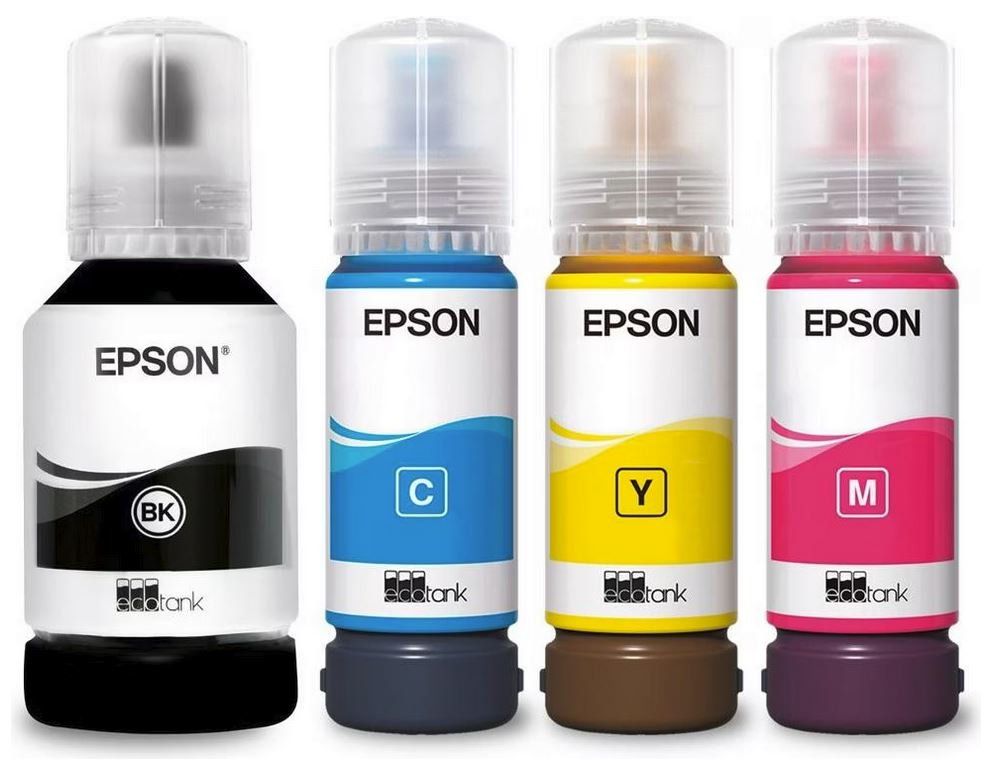 Epson Cartucce per stampanti & toner: Epson 102 EcoTank 4-Farben Multipack + 1 Schwarz Gratis NEU – Nuovo e nell'imballaggio originale da Plaffeien venduto da Rena88 1
