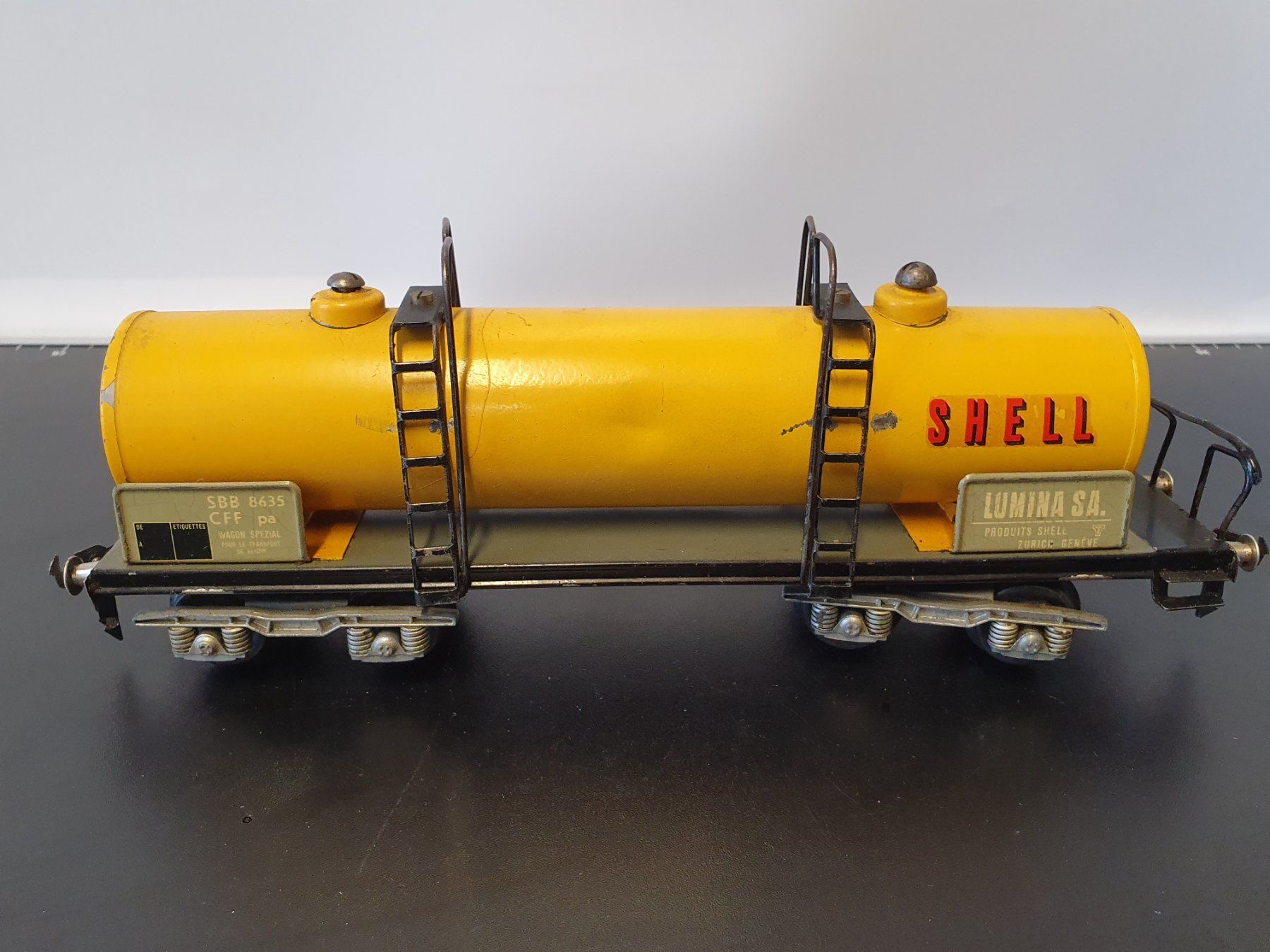 Buco Modellini di ferrovie: BUCO:0: SBB KESSELWAGEN SHELL 4-ACHSIG – Usato da Biglen venduto da taunus82 4