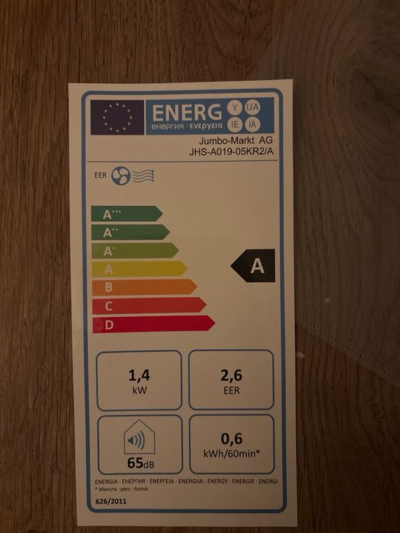 Klimageräte: Klimagerät / Klimaanlage JHS-A019-05KR2/A – Gebraucht aus Langrickenbach von PladimirWutin 5