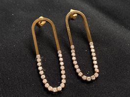 18KGP Zirkonia Ohrstecker