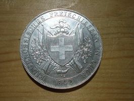 (H3) 4 Franken Chur 1842 UNZ