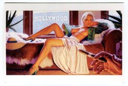 Postkarte "Pin-up".
