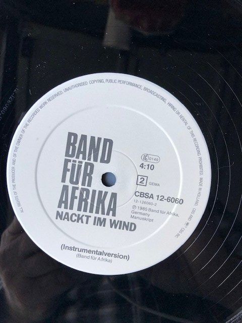 Dischi in vinile: Band Für Afrika – Usato da Aarwangen venduto da Jukebox3 7
