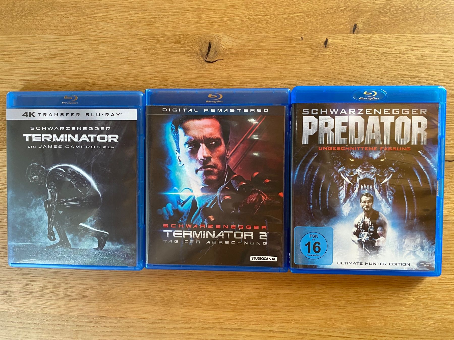 Tous les DVDs: Terminator / Terminator 2 / Predator Bluray – D'occasion à Herzogenbuchsee par Christen3