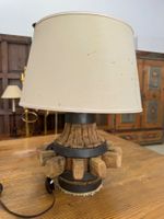 Antique Wagon Wheel Hub Lamp