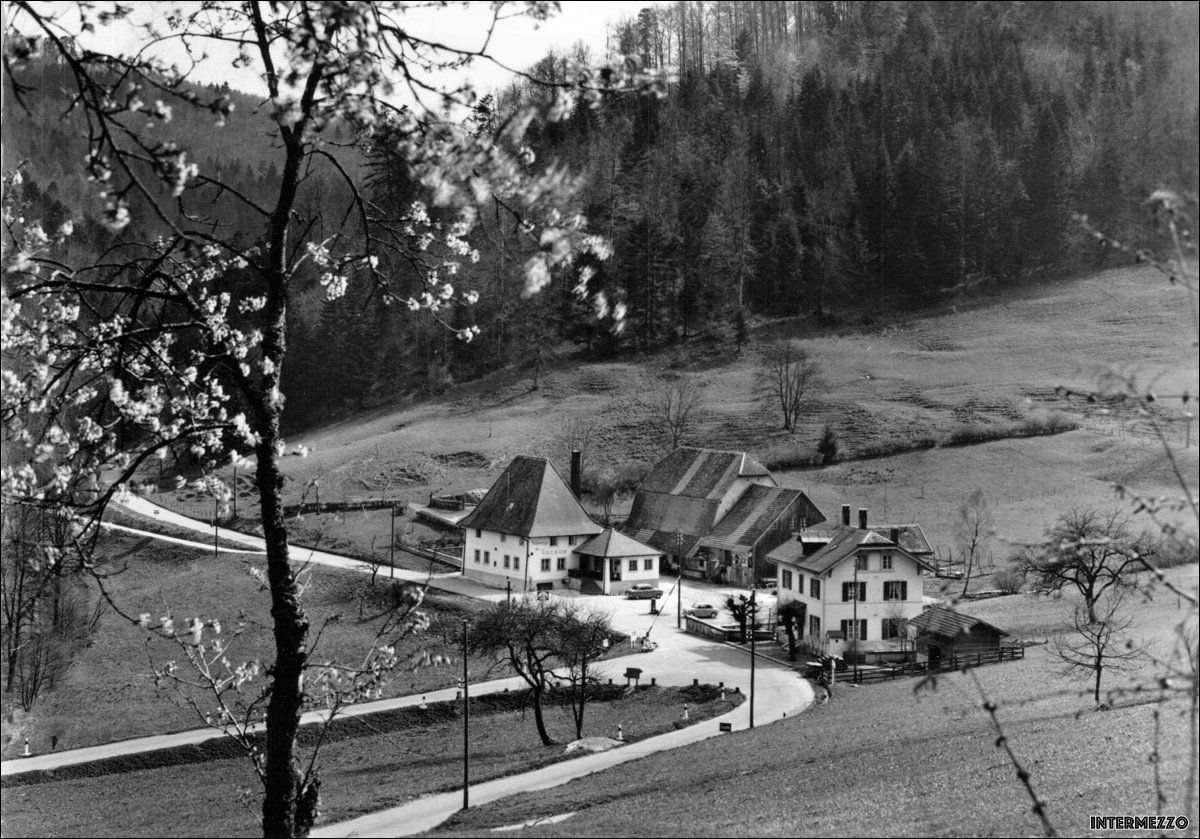 Cartoline postali: Lucelle JU // 1963 Auberge de Lucelle – Usato da Basel venduto da intermezzo12